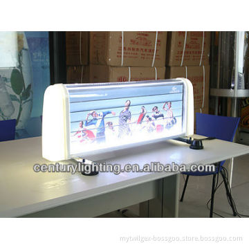 taxi top light box